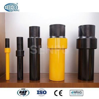 Gaz Beslemesi PE - Çelik Geçiş Parçaları Sarı Siyah OEM DN25 - 315mm