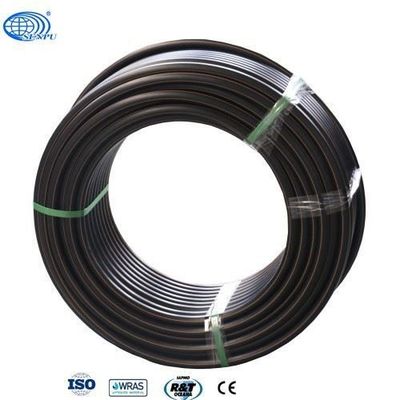 Gaz Yüksek Yoğunluklu 100m / Rollor için PE100 PN16 HDPE Boru