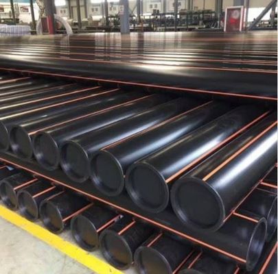 Büyük Çaplı Doğal Gaz PE Boru HDPE PE100 SDR11 Anti UV