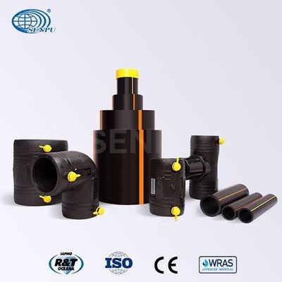 GB15558.1 Polietilen PE100 Gaz Borusu OD20mm - 315mm Çevre Dostu